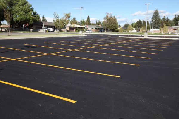 Parking Area Sealing in Spring