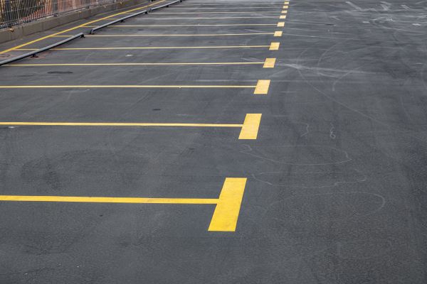 Commercial Parking Lot Sealing in Spring