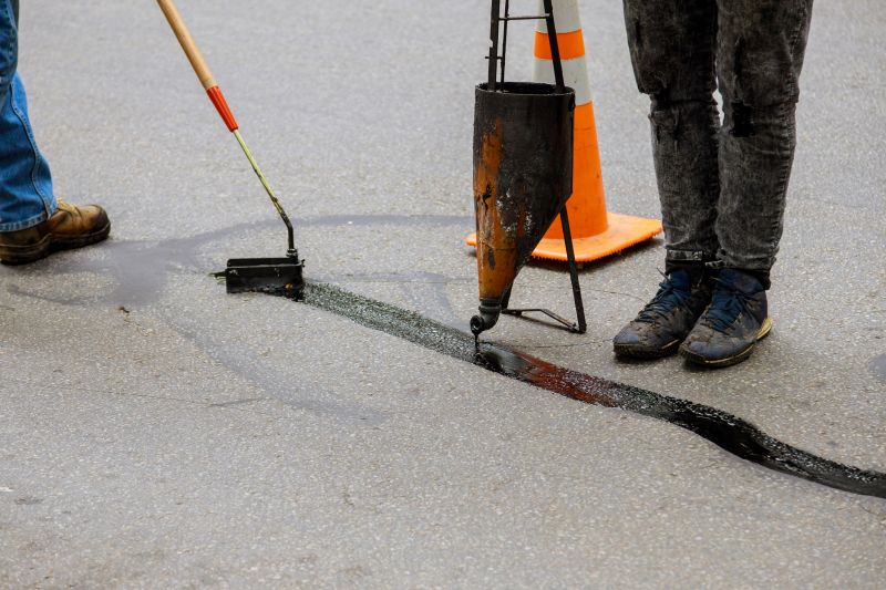 Residential Asphalt Maintenance Crew