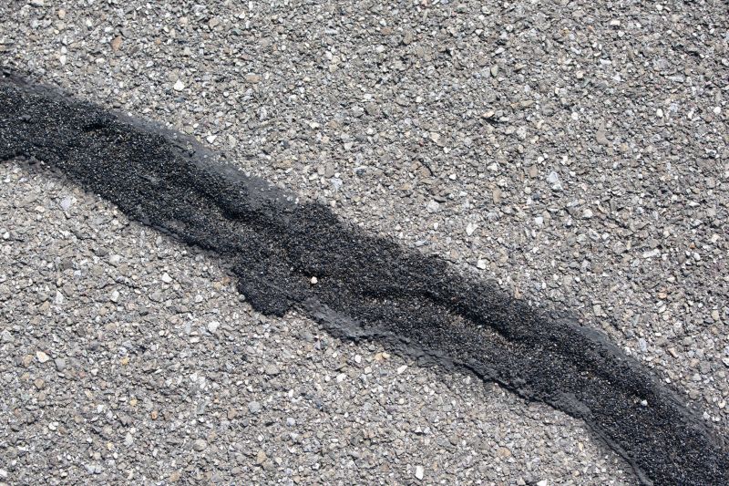 Driveway Crack Sealing